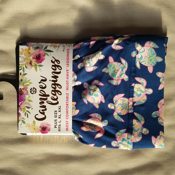 Simply Southern Pants - NWT💙Simply Southern Turtle Leggings